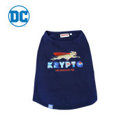 Kanine Krypto Pet T-shirt with Navy Colour เสี้อสัตว์เลี้ยง ชุดน้องหมาน้องแมว ลาย Krypto Superpet สีน้ำเงิน
