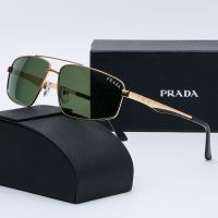 polarized small square frame pradaˉmens sunglasses driver business driving sunglasses street shooting sunglasses