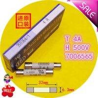 [HOT ZHKKZZLWWG 510] เยอรมนีนำเข้า SIBA ฟิวส์ T 4A H 500V 189140 7006565ฟิวส์ Tube