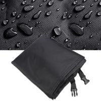 Motorcycle Motorbike ATV Scooter Dustproof Waterproof Sun Block Protective Cover Rain Cover Protector - Size XXL (Black) Covers