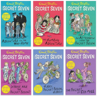 พร้อมส่ง? Secret Seven ภาพสี ชุด 6 เล่ม จาก Enid Blyton