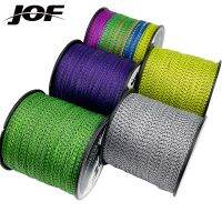 Jof 4เส้น Senar Pancing PE ถักลวดที่มองไม่เห็นสำหรับทะเลสาบเลค300เมตร100% Multifilament สายไฟทอ10LB-80LB