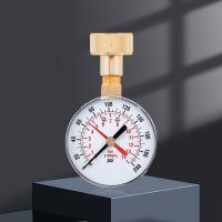 【YD】 Pressure Gauge 0-14 Bar Manometer 3/4 NPT for Air/Oil /Gas /Water Testing