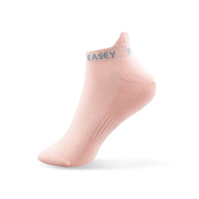 Easey ถุงเท้าเพื่อสุขภาพ ลดกลิ่นอับ ES Light - Low cut MT Salmon pink