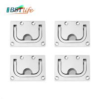 4PCS SS316 Flush Lift Ring Pull Handle Locker Cabinet boat marine hardware