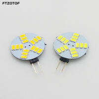 FTZOTOF ซัง LED ชิป12โวลต์ DC G4ซ็อกเก็ต3วัตต์5730 SMD เปลี่ยนฮาโลเจน2ขา15หลอดไฟ LED ที่มี180องศามุมลำแสงสำหรับบ้านโคมไฟ