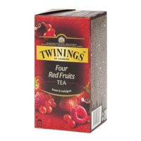 Happy moment with us ? Twinings Four Red Fruits 2g. x 25 ทไวนิงส์ โฟร์ เรด ฟรุ้ต ชาอังกฤษ 2กรัม x 25/1 กล่อง?