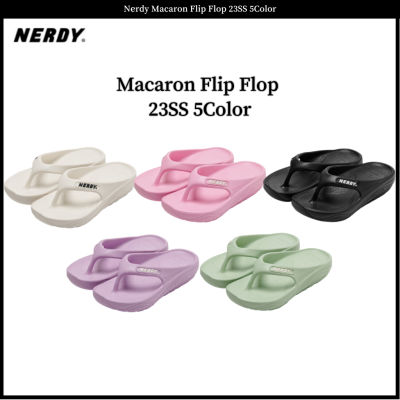 Nerdy Macaron รองเท้าแตะ 23SS 5 สี dd