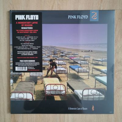 แผ่นเสียง Pink Floyd ‎– A Momentary Lapse Of Reason remastered แผ่นเสียงมือหนึ่ง ซีล