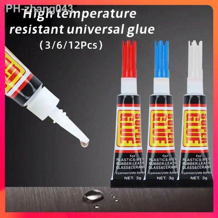 cw-3-6-12pcs-super-glue-wood-rubber-metal-glass-cyanoacrylate-adhesive-stationery-store-502-instant-leather