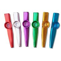 【Moon Musical】1ชิ้น Kazoo อลูมิเนียมโลหะสำหรับกีต้าร์เครื่องดนตรีคนรักดนตรีเครื่องดนตรี