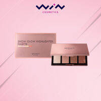 Browit BY NONGCHAT ไฮไลท์หน้า ผิวโกลว์ ฉ่ำวาว 4 เฉดสีในตลับ (4 กรัม x 4 สี)