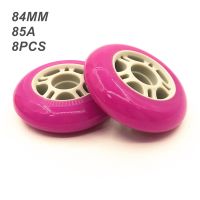 Inline Wheels 85A 84MM Inline Skates Wheels Tire for Speed Skating Shoes Tires Replace Powerslide Cityrun Simmons Skates Wheels Training Equipment