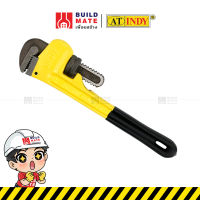 ประแจ ประแจจับแป๊ป Pipe wrench ประแจจับท่อขาเดียว AT INDY มี 5 ขนาด ( 10 , 12 , 14 , 18 , 24 นิ้ว ) ด้ามจับหุ้มยาง