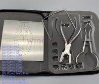 13Pcs ทันตกรรมยาง Dam Kit Ainsworth Punch Hole Plier แม่แบบกรอบ Brewer Clamps Forceps Endodontic ผ่าตัด Lab Instruments