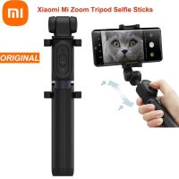 ไม้เซลฟี่สำหรับขาตั้งกล้อง Xiaomi Mi ซูมได้พร้อมรีโมทบลูทูธที่สามารถพับเก็บได้ปรับขยายได้สำหรับ360 ° หมุนได้