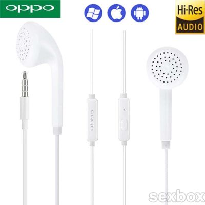 OPPO หูฟังเอียร์บัด In-ear Headphones รุ่น MH133 (สีขาว) หูฟัง Headphones3.5mm