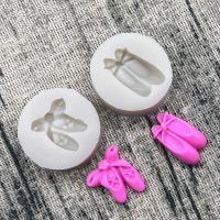 hot【DT】 Ballet Shoes Silicone Sugarcraft Mold Chocolate Baking Fondant Decorating Tools