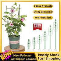 75/90/150ซม.ไม้เลื้อย Cage Garden Trellis ขาตั้งดอกไม้แหวน Vine กรงมะเขือเทศ Rack มะเขือเทศทนทาน Creative ปีนเขาสนับสนุน