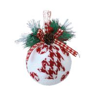 Christmas Ball Decoration Hanging Ball Foam Ball 3 Pack Christmas Tree Decoration