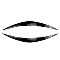 For Hyundai I30 I30N MK3 2017-2019 Front Headlight Cover Garnish Strip Eyebrow Cover Trim Sticker