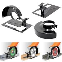 Angle Grinder Bracket Variable Cutting Machine Accessories Metal Grinder Set Ceramic Angle Tile Plate Cutting Base Base T5H5