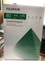 FUJIFILM กระดาษถ่ายเอกสาร Green Impact 80 แกรม ขนาด A4 จำนวน 500 แผ่น