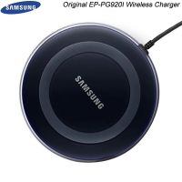 Original Samsung Galaxy S23 S22 S21 S20 Ultra S6 S7 Note 9 8 Wireless Charger 5V 2A Qi Charging Pad For iPhone 13 12 11 Pro Max