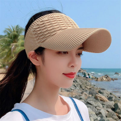 Women Outdoor Sport Cap Ponytail Hat Sun Protection Summer