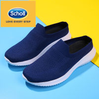 Scholl รองเท้าผู้หญิง Scholl รองเท้าผ้าใบรองเท้าผู้หญิง Scholl ผ้าใบรองเท้าลำลอง Scholl ขนาดใหญ่41 42รองเท้าแตะครึ่งฤดูร้อนกีฬาเดินแฟชั่นรองเท้าแตะวิ่ง รองเท้าสปอร์ต รองเท้าแตะเลดี้ แฟชั่นรองเท้าแตะ หญิง