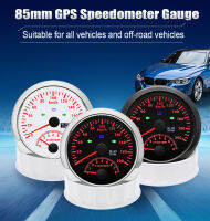 120 Kmh 85Mm GPS Speedometer Gauge With Tachometer 8000RPM 12V24V Speed Gauge เครื่องวัดระยะทางกันน้ำสำหรับรถเรือ A U