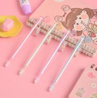 36ชิ้นล็อต Kawaii คริสตัลหมีจี้ปากกาเจลน่ารัก0.5มิลลิเมตรปากกาหมึกสีดำสำนักงานเครื่องเขียนโรงเรียนเขียนซัพพลายขายส่ง