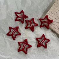 【YF】✆✆  10pc Dot Star Hair Metal Clip Hairpins Barrettes Jewelry New Year Accessories