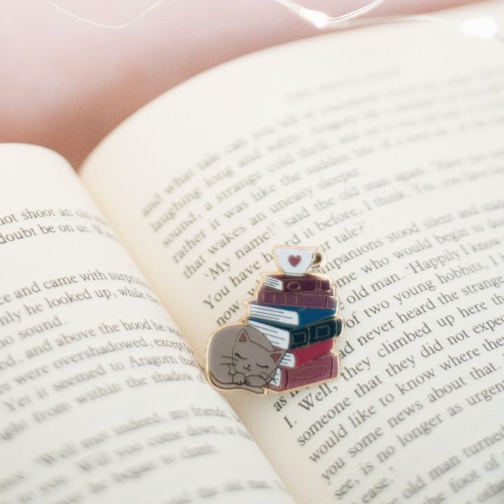 cw-kawaii-book-stack-and-teacup-hard-enamel-pin-cartoon-medal-brooch-fashion-lapel-pins-jewelry