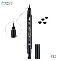 HengFang อายไลเนอร์แบบสองหัว4แบบ Liquid Black Eye Liner Pen Star Moon Shape #52244