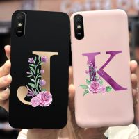 สำหรับXiaomi Redmi 9Aน่ารักตัวอักษรซิลิโคนที่ครอบสำหรับXiaomi Xiaomi Redmi 9Aเคสโทรศัพท์6.53