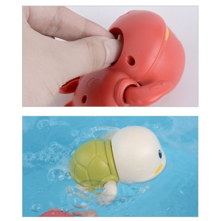 เต่าไขลานว่ายน้ำ-ของเล่นในน้ำสำหรับเด็ก-ของเล่นไขลานลอยน้ำ