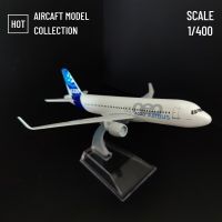 Scale 1:400 Metal Aviation Replica, Airbus A320 Prototype Aircraft Model Airplane Miniature, Kids Room Decor Gift Toys for Boy