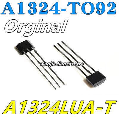 A1326LUA A1302KU Hall Effect Sensor 324ความแม่นยำสูงเส้นตรง SIP3 TO92เสียงรบกวนต่ำ Linear Hall Effect เซ็นเซอร์ TO-92