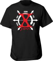 เสื้อยืด Xjapan สำหรับคอนเสิร์ตญี่ปุ่น2023คุณภาพสูงเสื้อยืดคอกลมแขนลำลองขาสั้นแฟชั่นพิมพ์ลายเสื้อคอกลมผ้าคอตตอน100% ฤดูร้อน