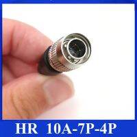 Hirose Connector 4 pin plug HR10A-7P-4P Zoom F8 F4 Camera connector 4 pin plug Automation equipment power connector plug