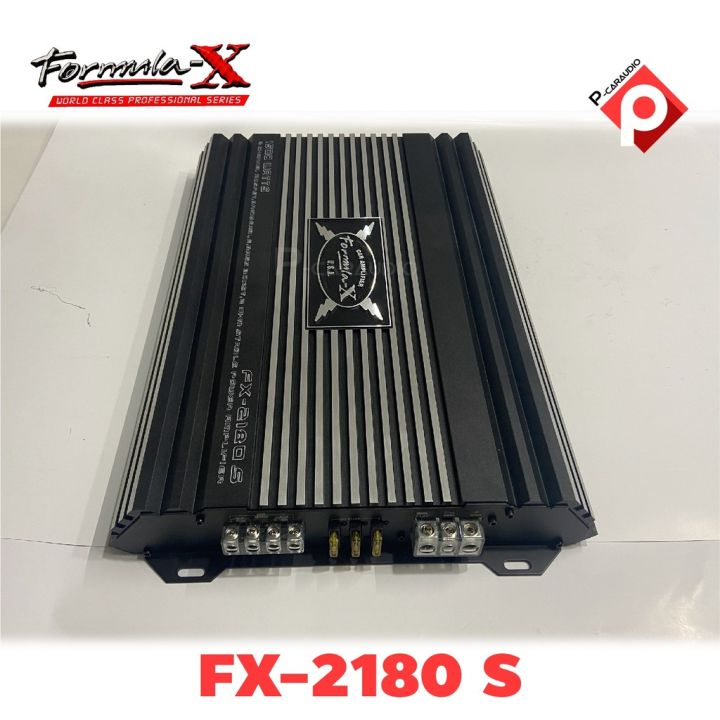 formula-x-fx-2180-s-แอมป์-2-ch-มือ1เกะกล่อง-สภาพกล่อง90-สภาพสิค้าเต็ม100-สภาพสวยมาก