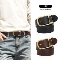 Anti Scratch Jeans Hole Punch Wear Resistant Gift Simple For Men Adjustable With Buckle Accessories Business Daily Solid Suit Pants Leather Belt