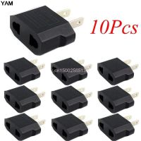 【Big-Sales】 kgcwmw 10Pcs European EU To USA Plug Travel Charger Adapter Outlet Converter