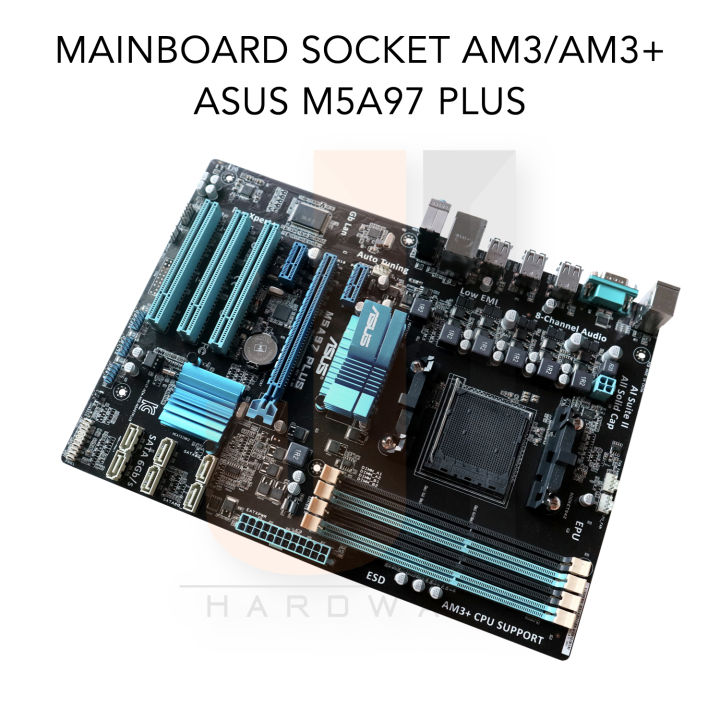 mainboard-asus-m5a97-plus-am3-am3-support-amd-fx-phe-nom-ii-athlon-ii-sempron-140-watts-tdp-สินค้ามือสองสภาพดีมีฝาหลังมีการรับประกัน