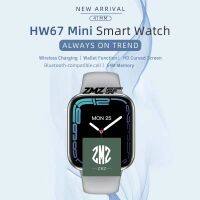 Smart Watch รุ่นใหม่ HW67mini HW67Plus โทรออก-รับสาย ผ่านบลูทูธ  วัดอัตราการเต้นของหัวใจ วัดความดัน โหม