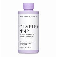 Olaplex No.4P Blonde Enhancer toning shampoo 250ml แชมพูเนื้อสีม่วงสำหรับเติมสีผมหม่น สีเทา สีเทา ให้หม่นสวยสดใส