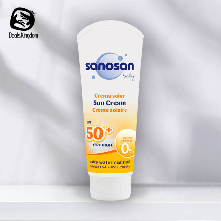 【Sanosan Baby Sun Cream SPF50+ 75ml】100 AUTHENTIC READY STOCK SUN
