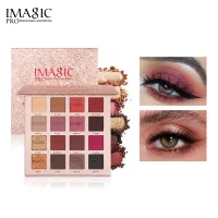 IMAGIC New Arrival Charming Eyeshadow 16 Color Palette Make up Palette Matte Shimmer Pigmented Eye Shadow Powder