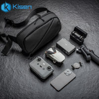 กระเป๋าเก็บของ Crossbody ใช้ได้กับ Om6 Dji/Mini 3 Pro Pocket2/Action3เคสใส่ของอุปกรณ์กระเป๋าคาดหน้าอกแบบพกพา